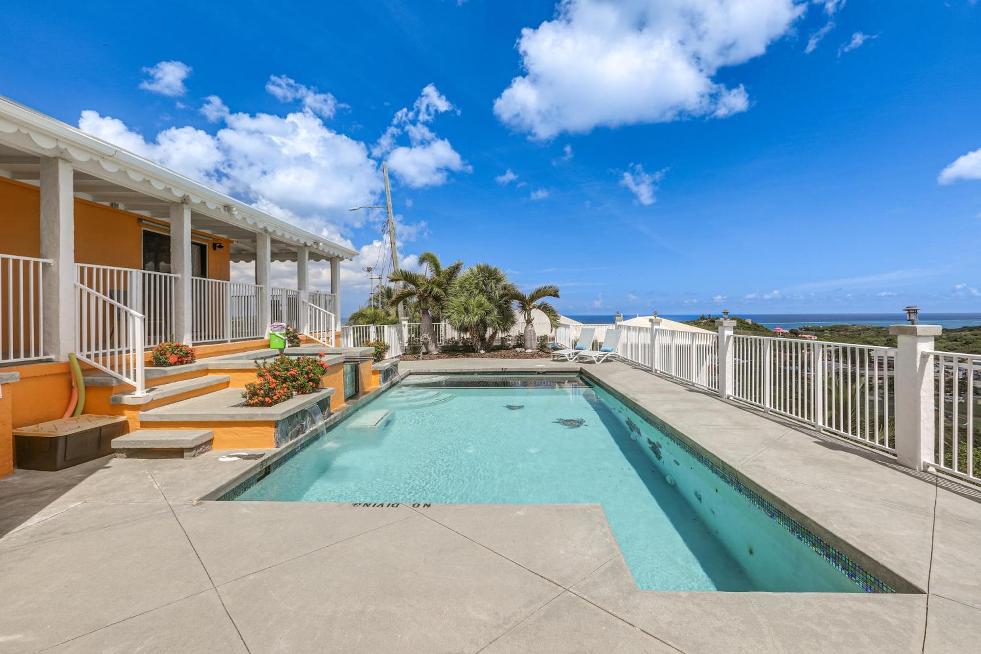Breezy St Croix With Pool And Ocean Views! * Christiansted